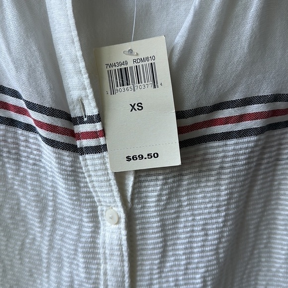 NWT Lucky brand top tank tied bohemian soft girl size XS - Picture 5 of 11